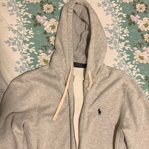 Polo Ralph Lauren Grey Zipper Hoodie